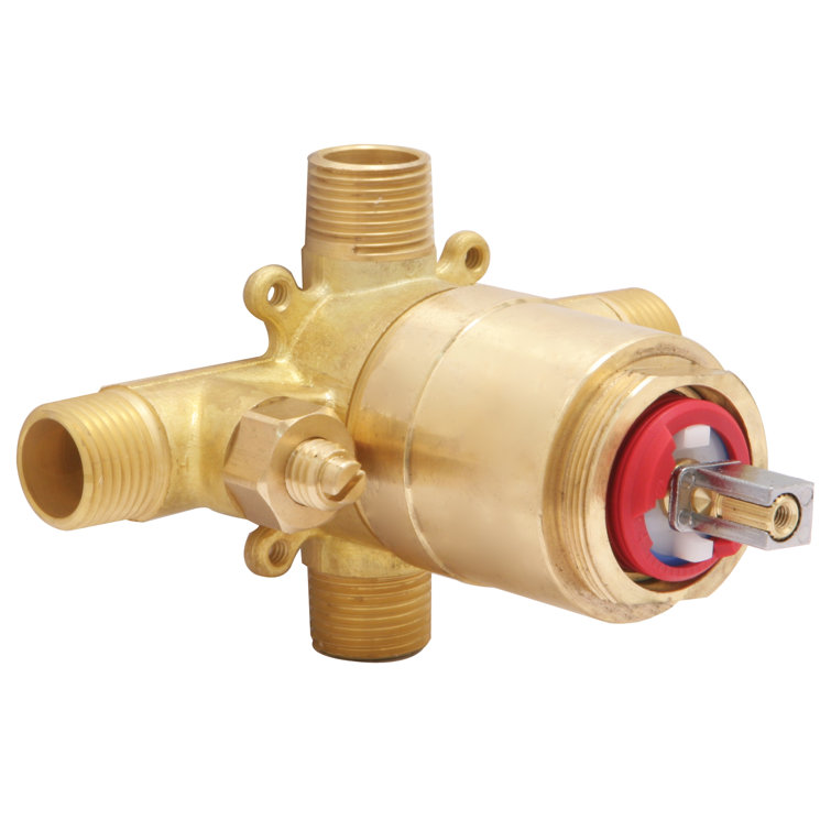 HuntingtonBrass Roughin Pressure Balance Shower Mixing Valve Wayfair